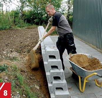 Bygge støttemur Bygge støttemur